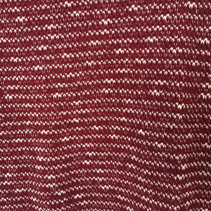Maroon Scoop Neck Knitted Top