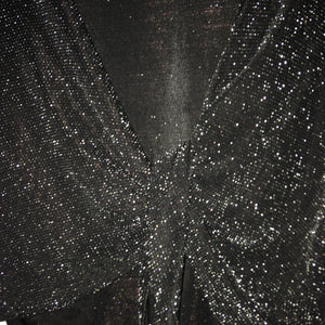 Silver and Black Sparkle Shrug