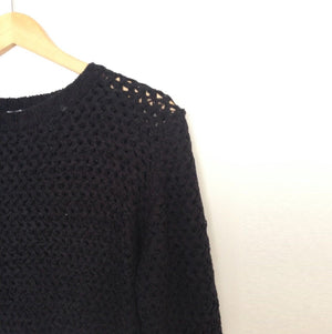 Black and White Long Sleeve Jumper